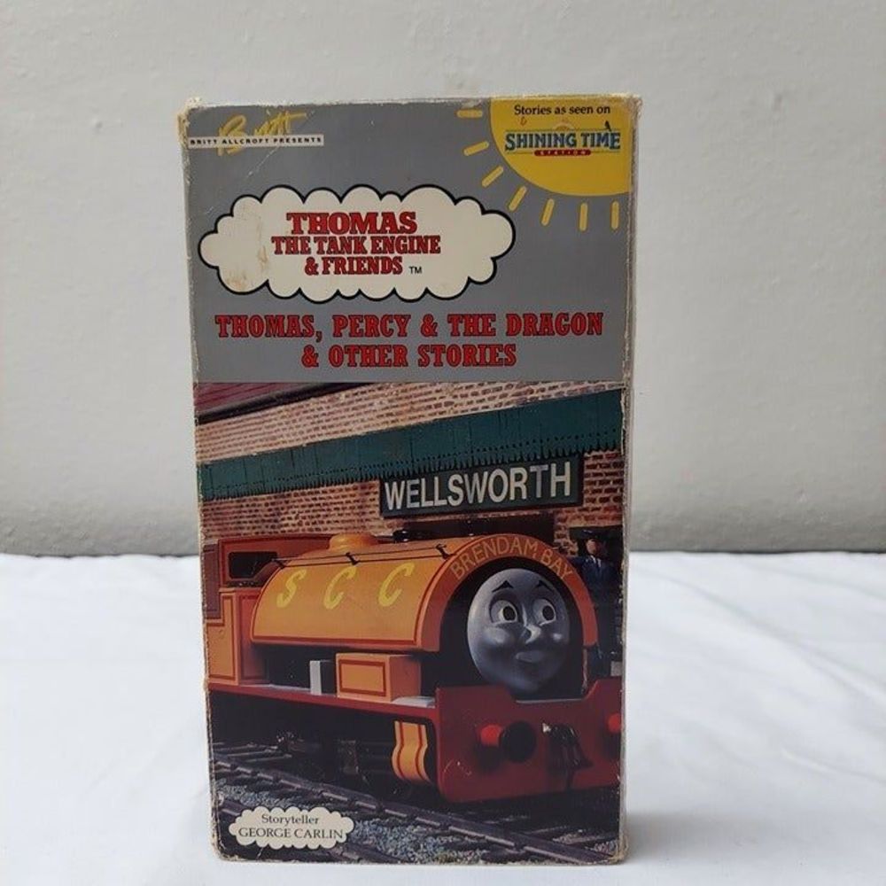 Thomas The Tank Engine & Friends Thomas, Percy & The Dragon VHS Vintage Kid Show